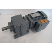 209 RPM 0,55 KW-Nm25 Asmaat 25 mm. Unused